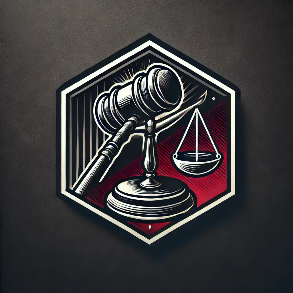 Criminal law courtroom negotiation scene