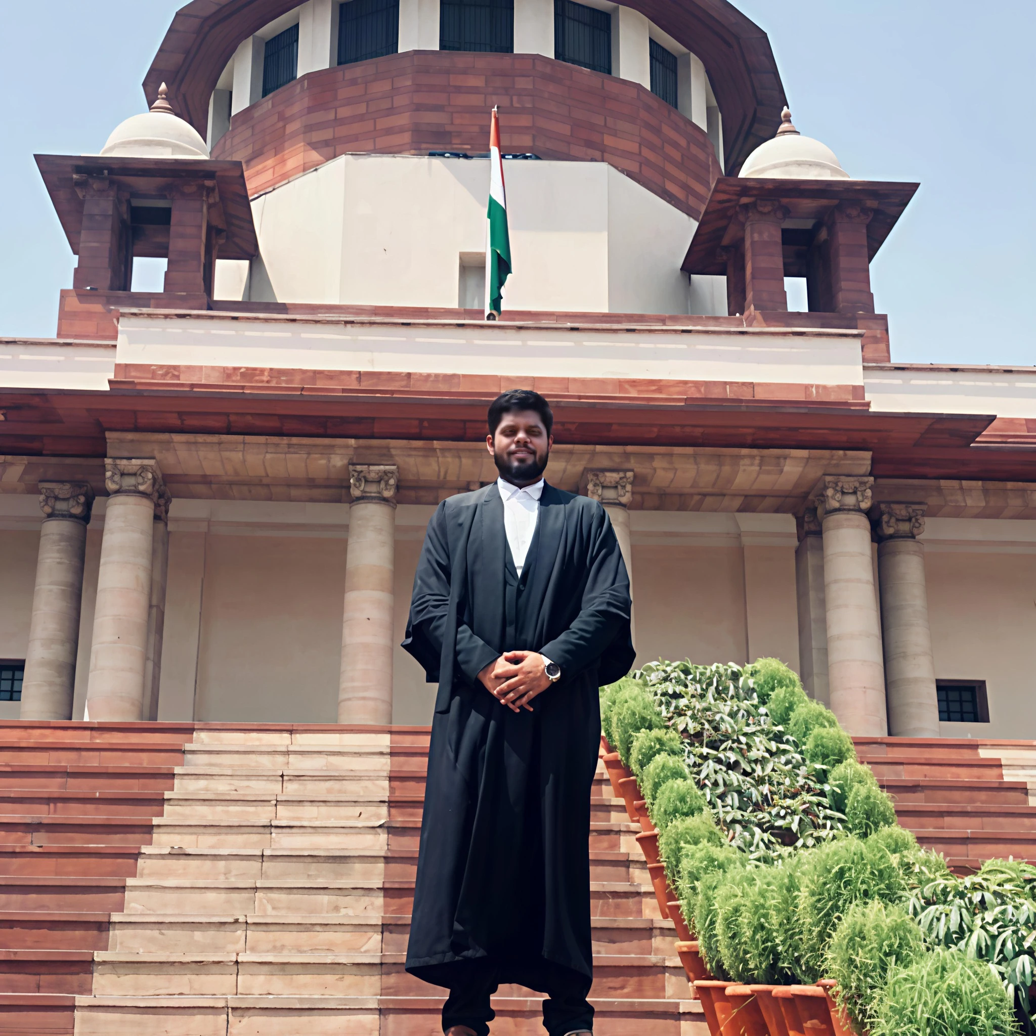 Portrait of Advocate Rishi Ranjan Vats